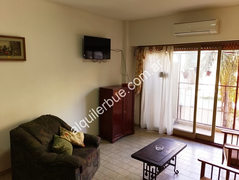caballito alquiler Temporario AMOBLADO. Living, 2 habitaciones, cocina, ba�o, lavadero y balc�n