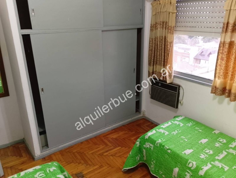 Devoto Alquiler Departamento 40 m. Habitacion y sala con balc�n Frances AMOBLADO 3 adultos