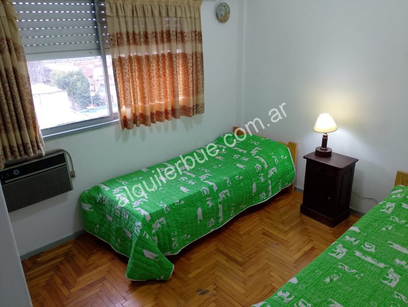 Devoto Alquiler Departamento 40 m. Habitacion y sala con balc�n Frances AMOBLADO 3 adultos